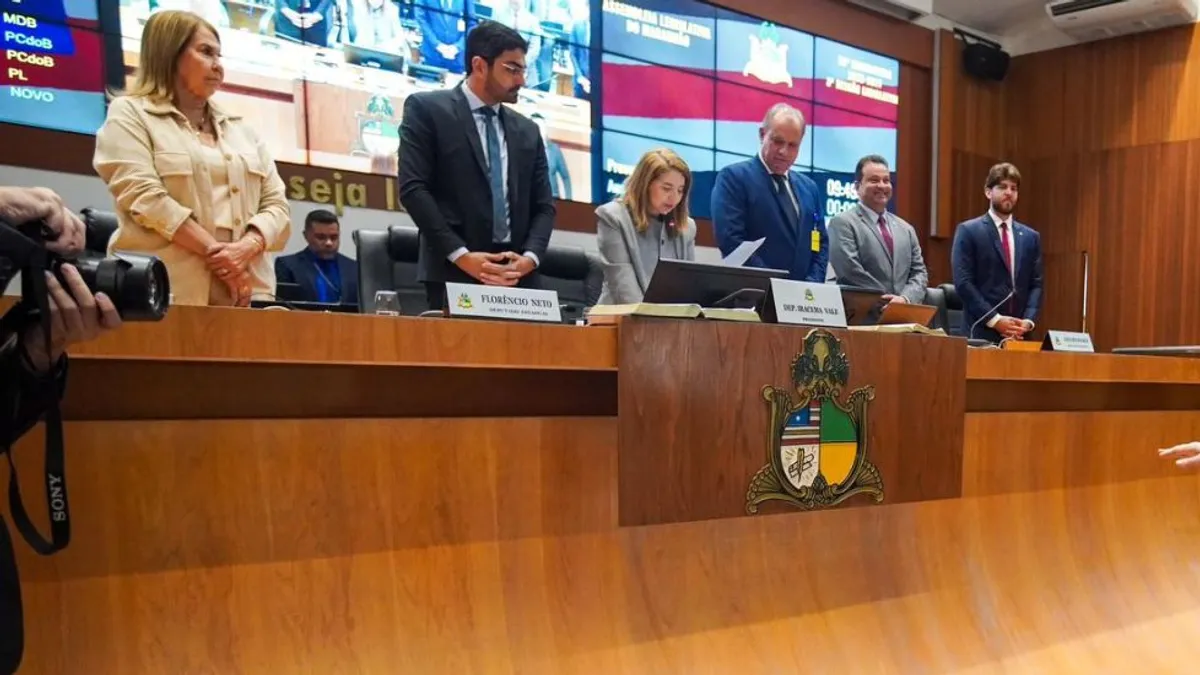 Helena Duailibe toma posse como deputada estadual na Alema
